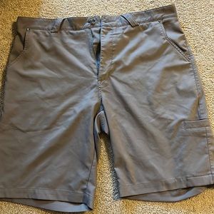 Mens grey golf shorts, 36” waist